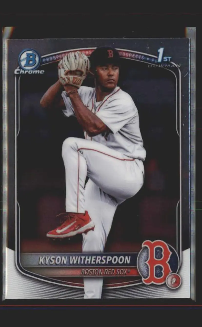 2025 Bowman Draft #BDC-29 Kyson Witherspoon Chrome - (137) - Boston Red Sox