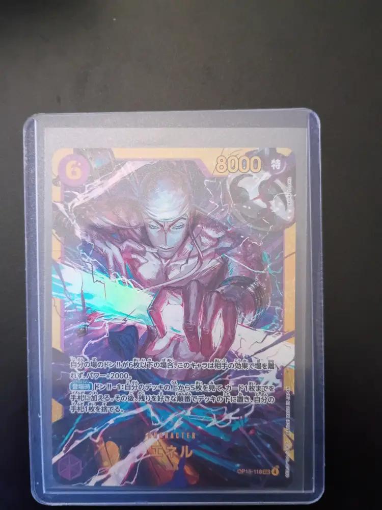 Enel Holographic Trading Card One Piece