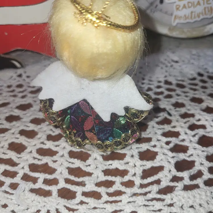 Vintage Beautiful Mini Angel Tree Topper