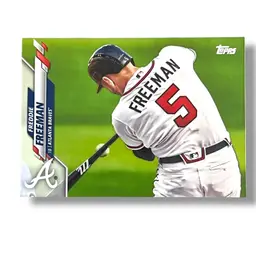 Freddie Freeman Image Variation 2020 Topps - Photo Variation #549 Batting