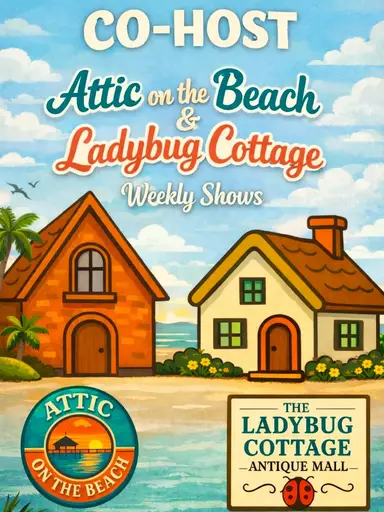 🐞🐬Ladybug Cottage & Attic on the Beach🐬🐞
