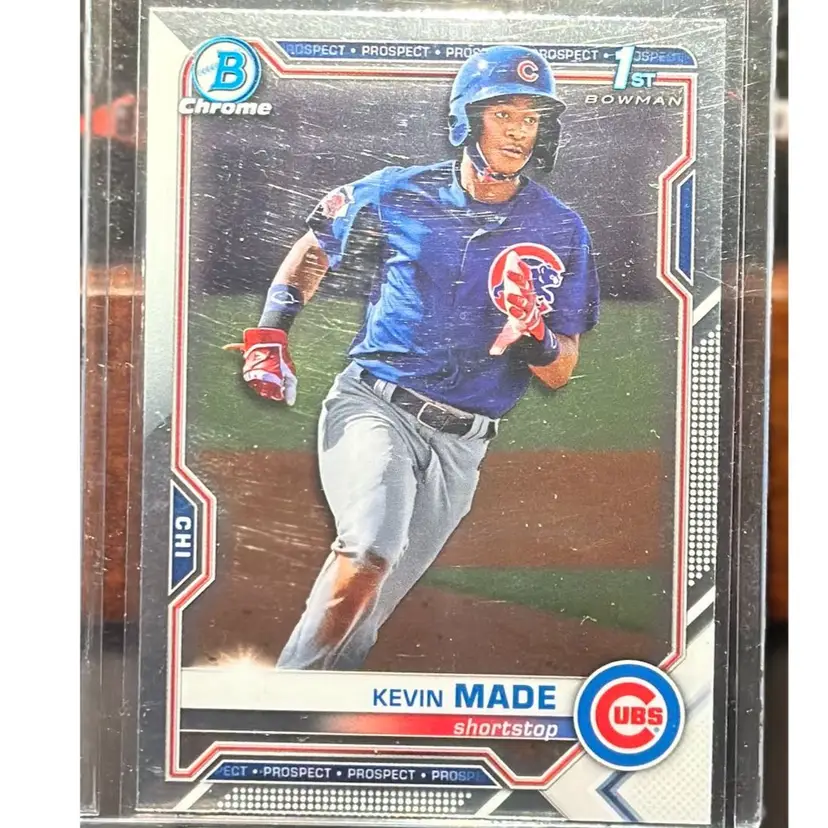 Kevin Made Chicago Cubs 2021 Bowman Chrome Prospects 1st Bowman