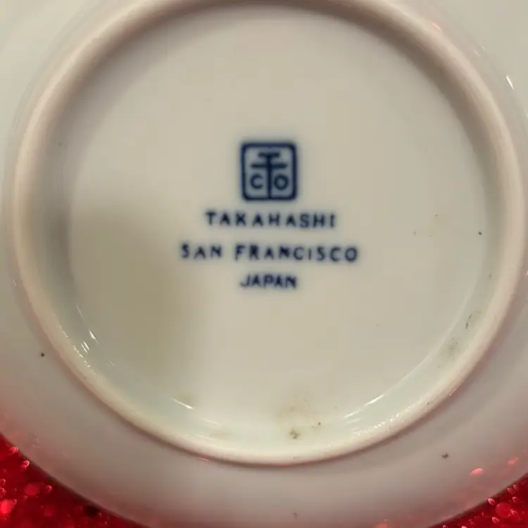 Takahashi Blue & White Cherry Blossom 4.5"