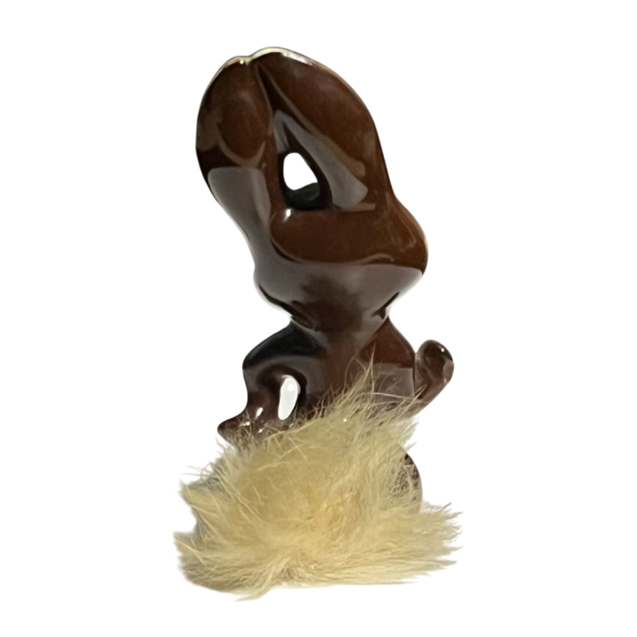 Niknax · #086- Vintage Anthropomorphic Bunny Figurine Kitch Rabbit