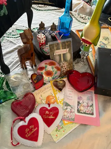 Pop up with Valentines Stuff