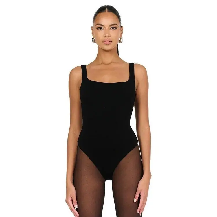 NEW-Naked wardrobe tank bodysuit