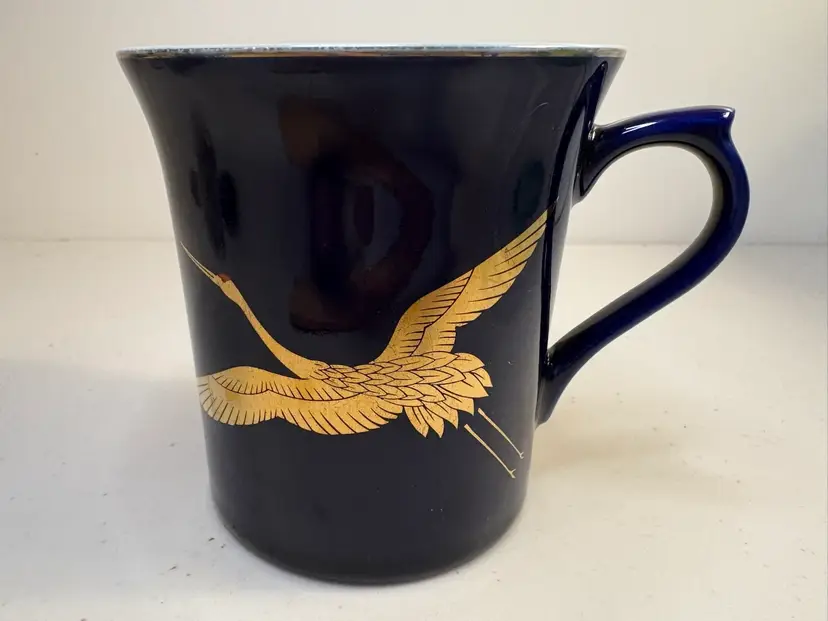 Takahashi San Francisco Gold Crane Coffee Mug
