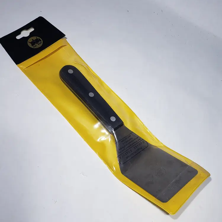 DUE BUOI Forged Professional Stainless Square Metal Turner Spatula 2.5 Italy NIP