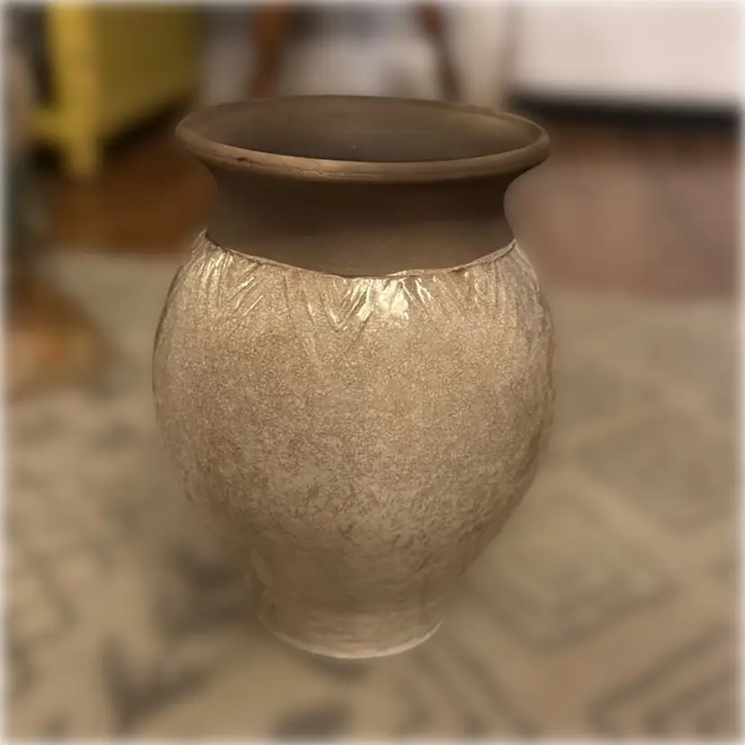 Hand-Signed Studio Pottery Vase