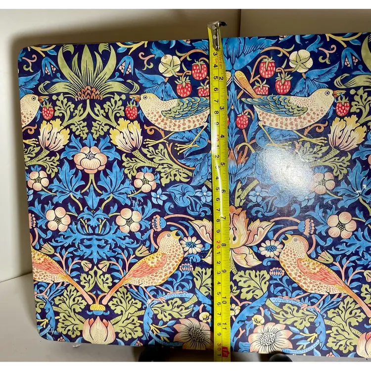 Pimpernel Morris & Co Strawberry Thief Blue Placemats - Set of 5