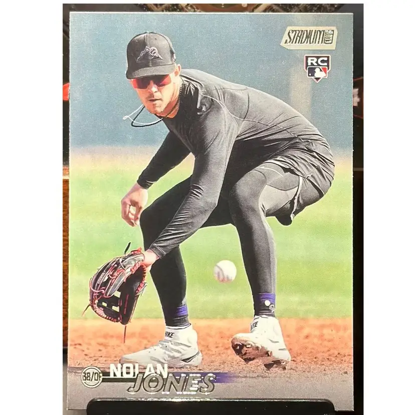 Nolan Jones Colorado Rockies 2023 Stadium Club Rookie RC