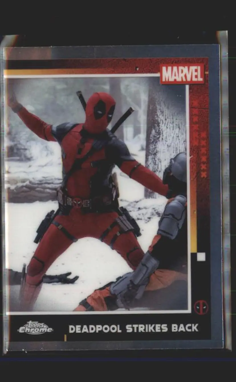 Deadpool Strikes Back 2025 Topps Chrome Marvel Deadpool #51 - (140) -