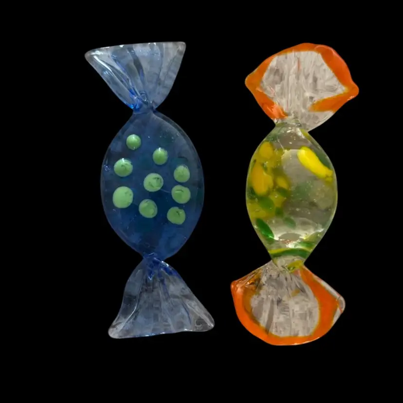 Art Glass Candy Duo