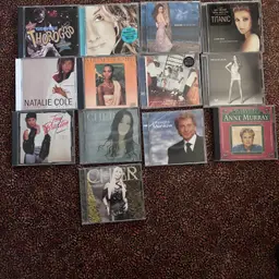 #01 - CDs Lot Of 19. Cher. Mariah Celine Kiss Selena Underwood.