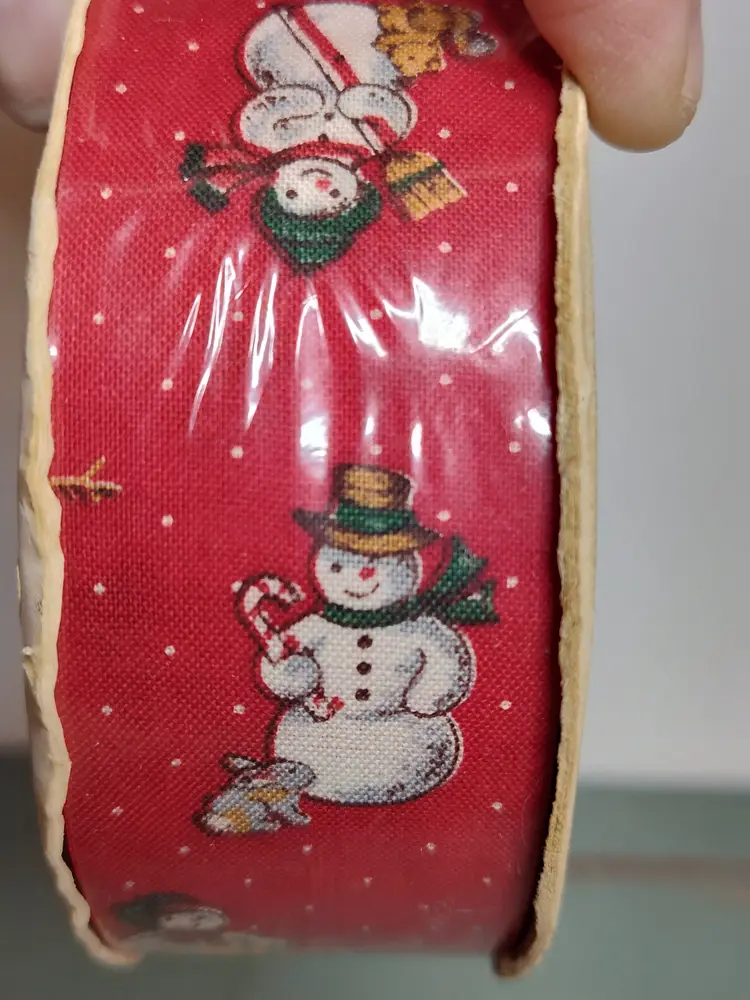 Vintage NOS Christmas Ribbon