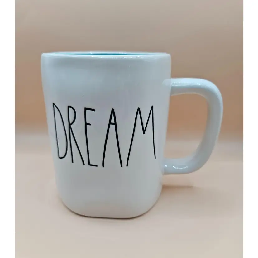 #01 - Rae Dunn "Dream" 16 0z Mug from the Artisan Collection, 5" tall x 5.5" wide with Handle