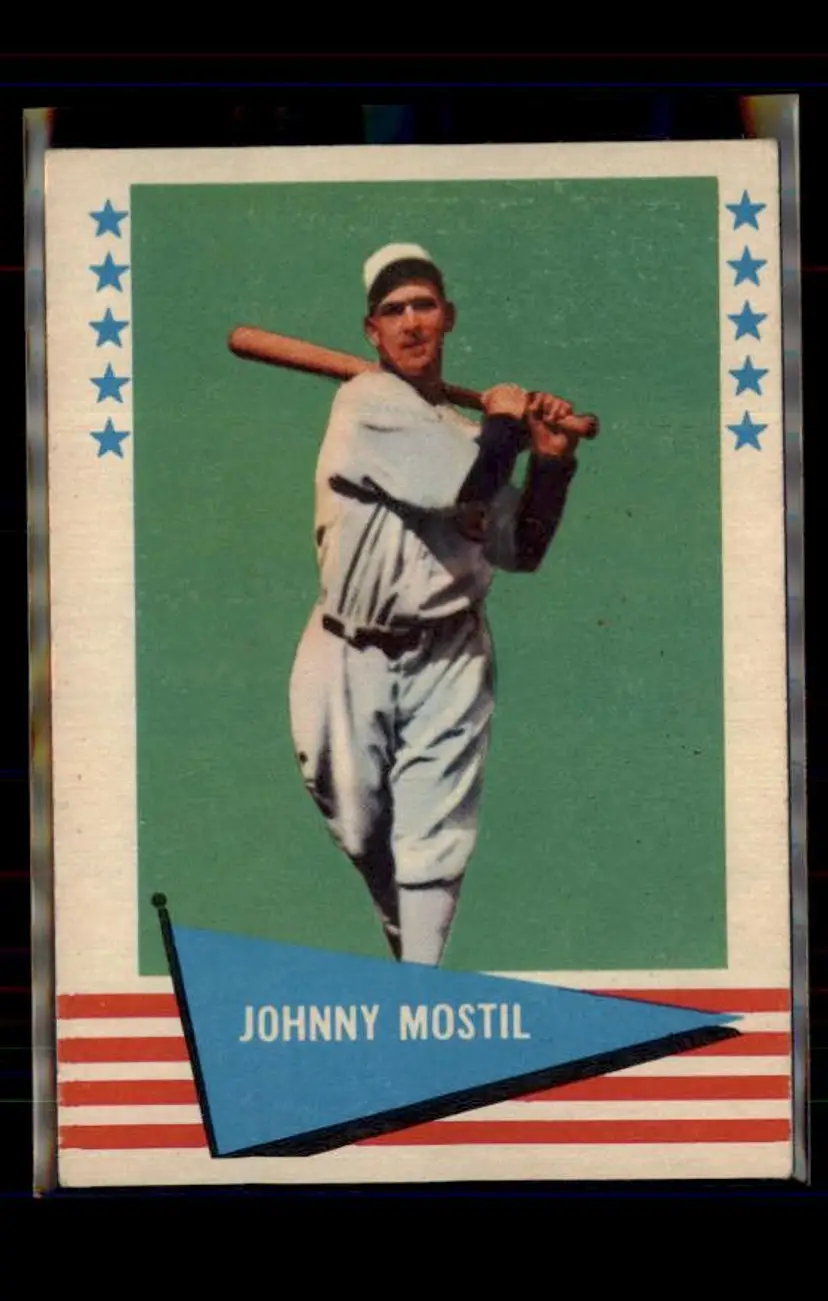 1961 Fleer Baseball Greats (F418-3) #64 Johnny Mostil - (pk2) - Chicago White Sox