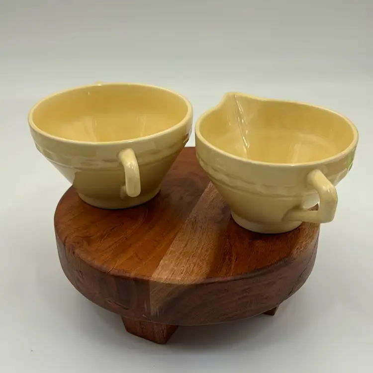 Vernon Kilns California Early California Sugar And Creamer