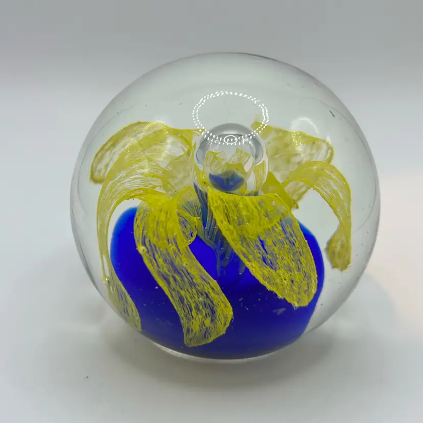 Vintage Art Glass Paperweight