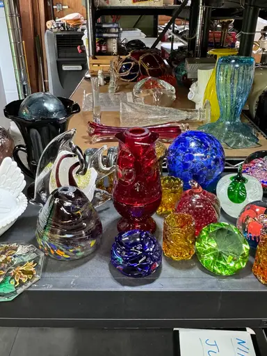 Top Shelf Mystery Item Art Glass Sale With Junk Monkey Rarest Mystery Item To Date