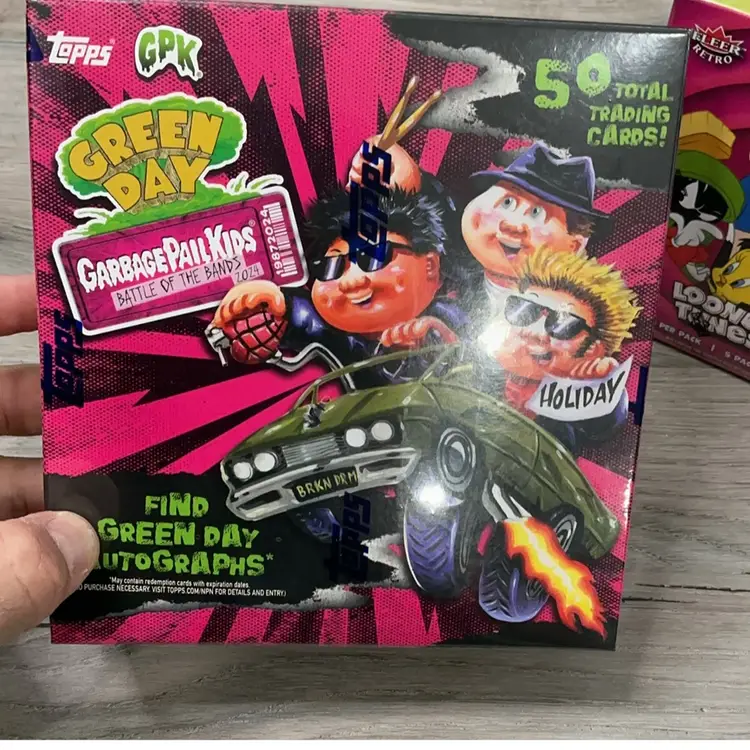 Green Day Garbage Pail Kids 1 Pack