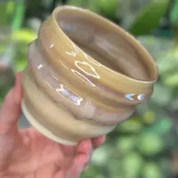 Handmade pot, no drainage 3.75 Inch