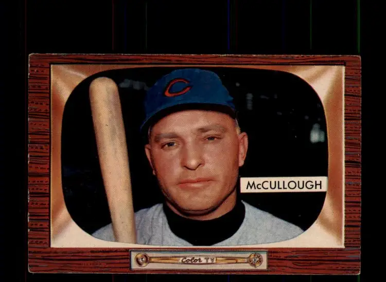 1955 Bowman #280 Clyde McCullough - (pk-tl3) - Chicago Cubs