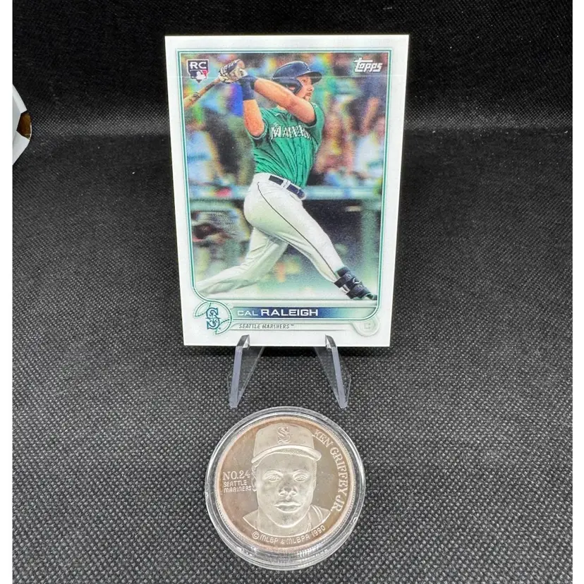 2022 Topps 3D Cal Raleigh Rookie Seattle Mariners