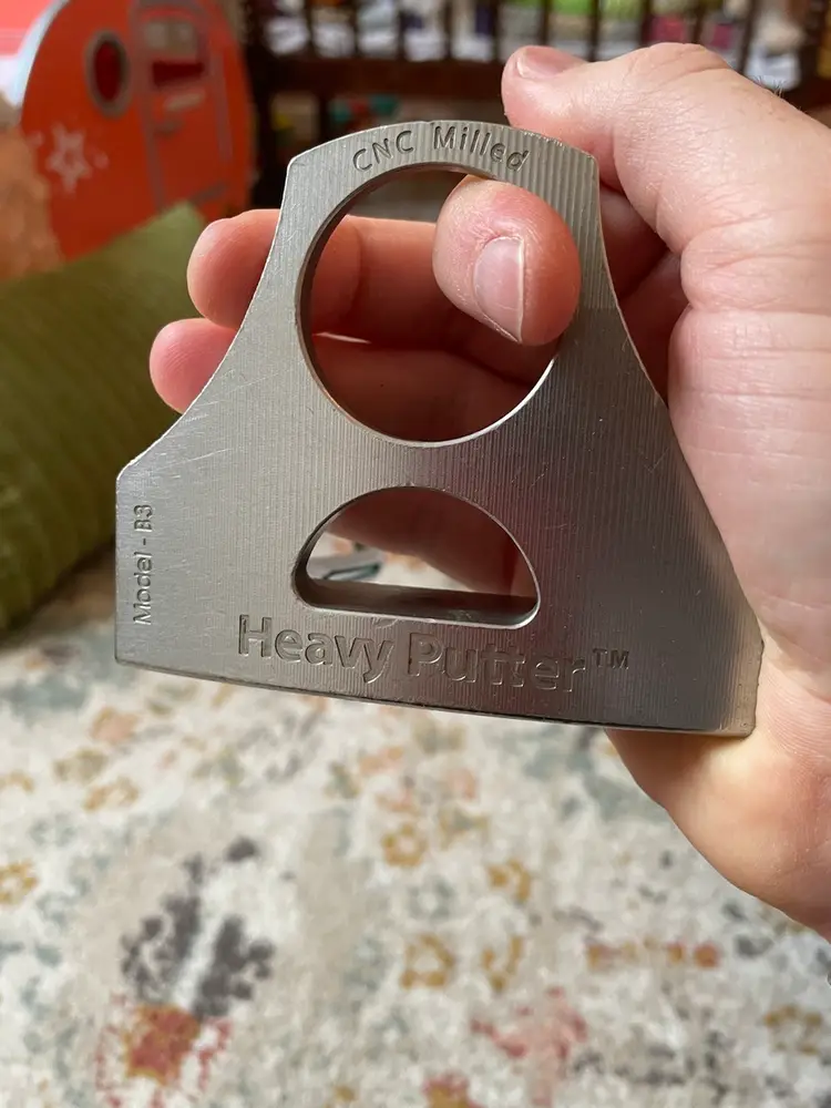 Heavy Putter Model B-3 - 33” Face Balanced - Brand New Grip