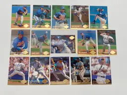 Fleer Ultra 1994 MLB New York Mets Lot of 15 Different Trading Cards