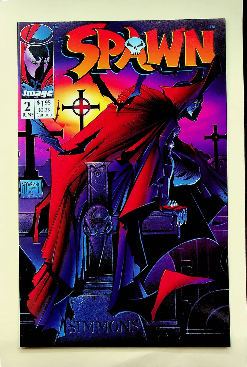 Spawn #2 (Jun 1992, Image) - Near Mint
