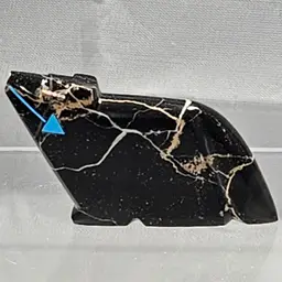 Zuni Carved Stone Fetish By Artists Abby Quam & Clayton Panteah