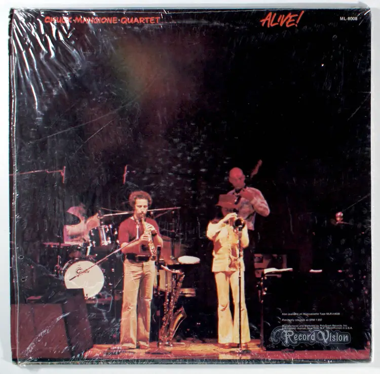 Chuck Mangione - Alive! (1972) Vinyl LP • Quartet, High Heel Sneakers