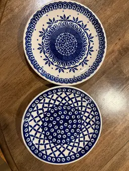 Polish Small Plate Set Of 2