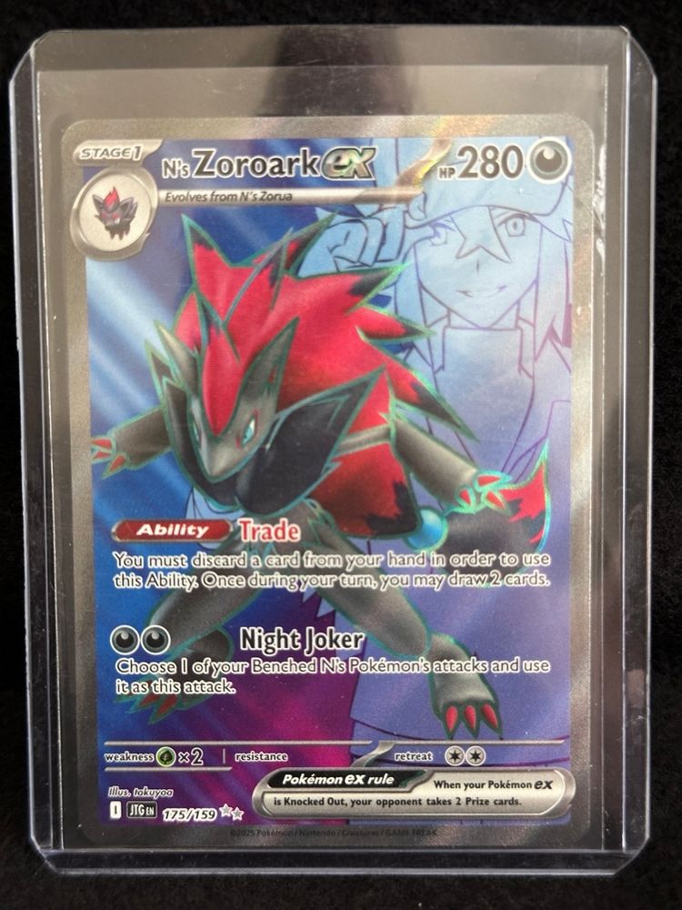 2025 Pokemon SV Journey Together N's Zoroark ex #175/159
