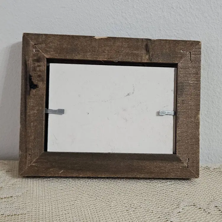 Miniature Noah's Ark 'Let It Rain' Wooden Framed Art