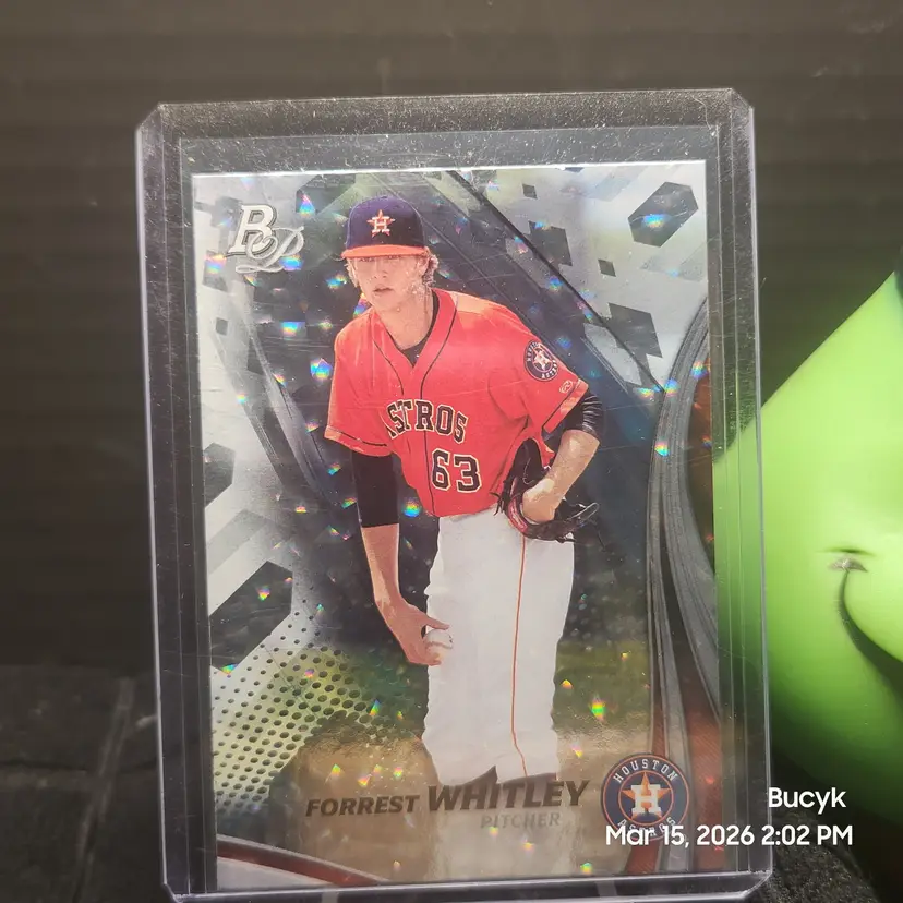2017 Bowman Platinum Ice - Forrest Whitley Houston Astros