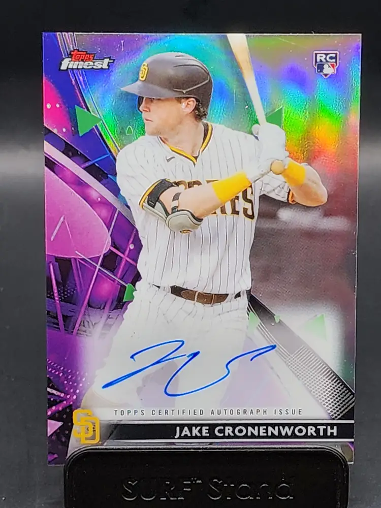 2021 Topps Finest Jake Cronenworth Auto