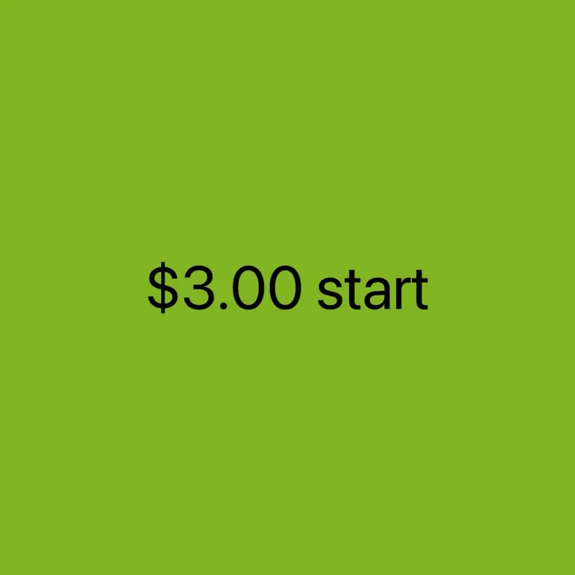 $3.00 Start