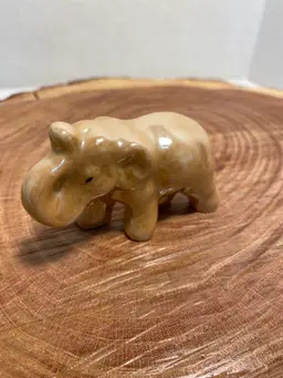 Vintage Japan Lusterware Elephant Figuine