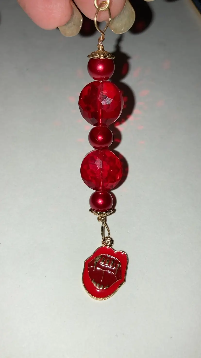 UV Reactive Fidget Purse Charm Or Keychain Clip! Handmade By Me!