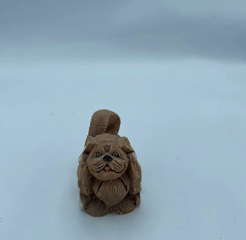 artesania rinconada pekingese figurine