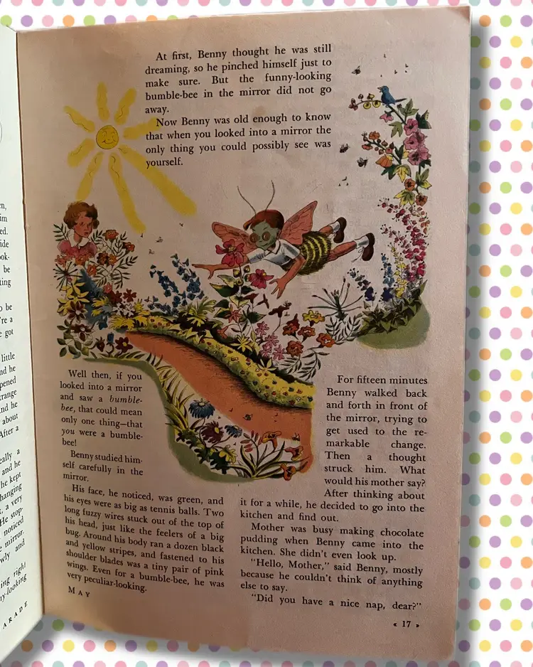 1949 Story Parade- Anthropomorphic! Mermaid!