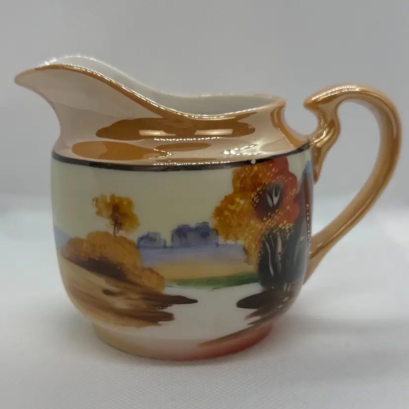Vintage Chikaramachi Lusterware Creamer