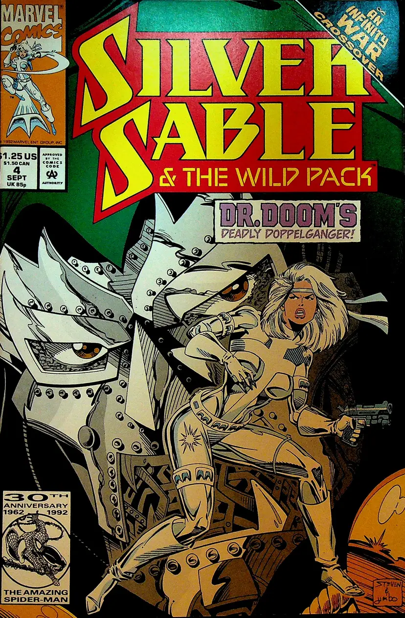 Silver Sable & The Wild Pack 4 Dr. Doom Infinity War