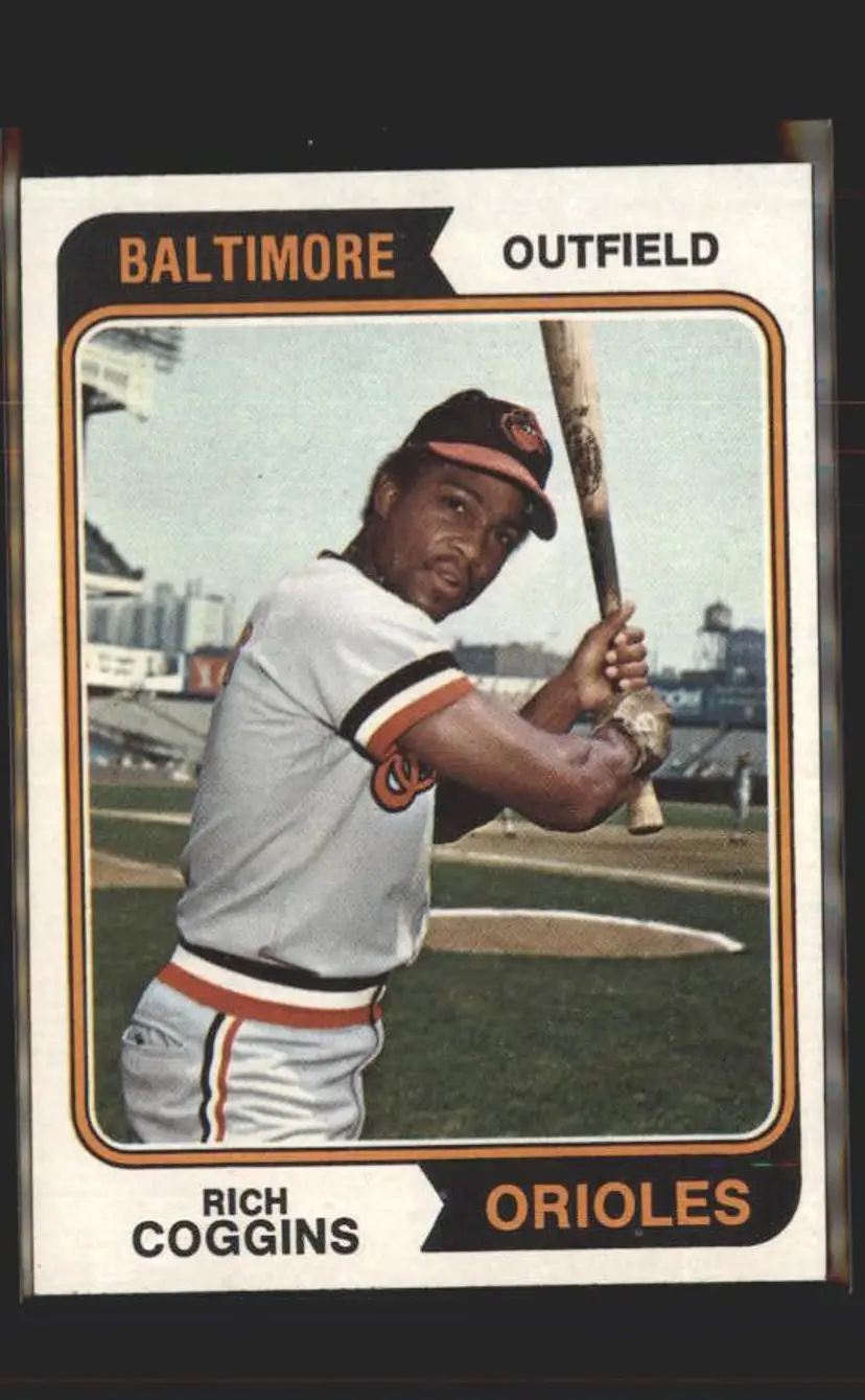 1974 Topps #353 Rich Coggins - (pk5) - Baltimore Orioles