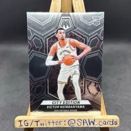 Victor Wembanyama 2023-24 Mosaic City Edition San Antonio Spurs