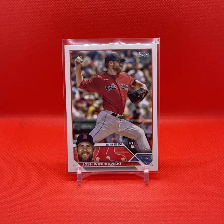 2023 Topps Baseball Series 1 Josh Winckowski #76 Rookie RC Boston Red Sox