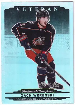 2022-23 Parkhurst Champions Rainbow #60 Zach Werenski Columbus Blue Jackets Hockey Card