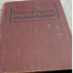1899 Hymnal, "The Voice of  Melody"
